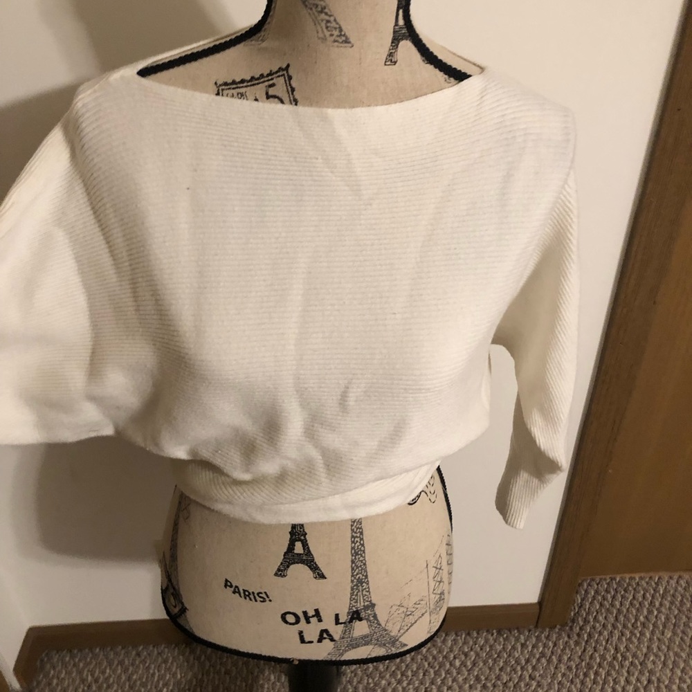 White sweater